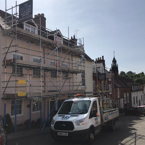 Large Residential Scaffold